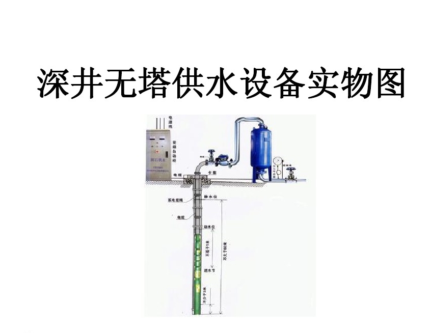 镇赉县井泵无塔式供水设备